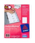 Avery 93011 L74525 Indexmaker A4 With Easy Apply Labels 5 Tabs