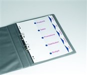 Avery 930112 L74526 Indexmaker A4 With Easy Apply Labels 6 Tabs