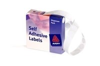 Avery 937200 Round Labels 14Mm White Box 1200