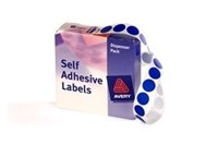 Avery 937236 Round Labels 14Mm Blue Box 1050