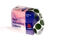 Avery 937246 Round Labels 24Mm Green Box 500