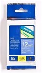 Brother Tze 535 Tape White On Blue Tape 12Mm Width 8 Metres