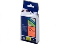 Brother TzeB31 Tape12Mm Black On Fluro Orange Laminated