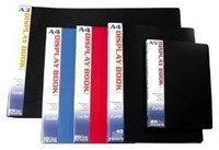 Bantex Display Book Portrait A3 20 Pocket Black