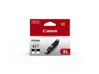 Canon Cli651Xlbk Inkjet Cartridge High Yield Black