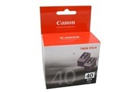 Canon Pg40 Ink Cartridge Fine Black Pack 2