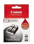 Canon Pgi520Bk Ink Cartridge Black Pack 2