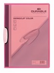 Durable Swingclip Files A4 30 Sheet Capacity Pink