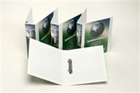 Cumberland Earthcare Insert Binder 4D Ring 40Mm A4 White
