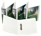 Cumberland Earthcare Insert Binder A3 3D Ring 25Mm White