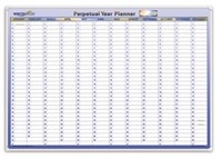 Writeraze Perpetual Year Planner Qc 700X1000Mm