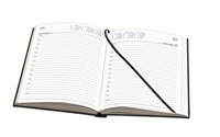 Collins Sterling Diary 184 A5 Day To Page 1Hr Black