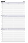 Debden Executive Dayplanner Refill Ex5700 Week To View