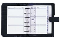 Debden Pocket Kt2599 Dayplanner Pu Snap Closure 120X81Mm Black