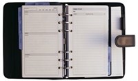 Debden Personal Pr2599 Dayplanner Pu Snap Closure 172X96Mm Black