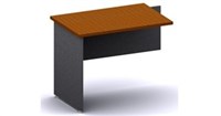 Ddk Accent Fixed Empty Desk Return 1200 X 600 X 725Mm IsCherrywood