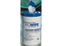 Kimberly Clark Isowipe Bacterial Wipes Tub 75