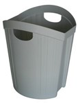 Esselte 48426 Nouveau Waste Bin 15 Litre Dove Grey