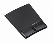 Fellowes Gel Mouse Pad And Wrist Rest Black