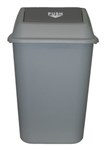 Italplast I 182 Swing Top Bin Heavy Duty 42 Litre Grey