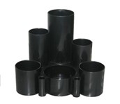 Italplast I 30Blk Desk Tidy 6 Compartment Black