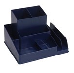 Italplast I 35Ab Desk Organiser Antique Blue