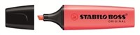 Stabilo Boss Highlighter Chisel Tip Red
