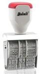 Deskmate Rubber Date Stamp 5Mm 12 Year Band