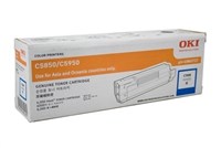 Oki C58505950 Toner Cartridge Cyan