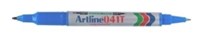 Artline 041T Bi Nib Permanent Marker Blue