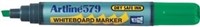 Artline 579 Dry Safe Whiteboard Marker Chisel 50Mm Green