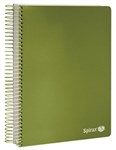 Spirax P305 Pp Notebook A5 120 Pages Green
