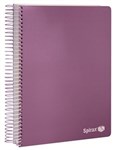 Spirax P304 Pp Notebook A4 120 Pages Purple