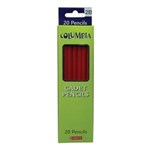 Columbia Copperplate Pencil Hexagon 2B Box 20