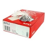 Apli 391 Strung Tickets 28X43Mm White Pack 500
