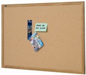 Quartet Corkboard Oak Frame 1800 X 1200Mm