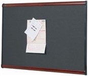 Quartet Prestige Fabric Board 1200 X 900Mm Grey Diamond