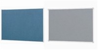 Penrite Felt Pinboard 900 X 600Mm Grey