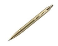 Parker Ballpoint Im Brushed Gold Gold Trim
