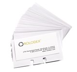 Rolodex Business Card Tray Refill Sleeves Transparent Pack 40