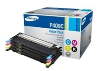 Samsung ClpP409C Laser Toner Cartridge Cmyk Pack4