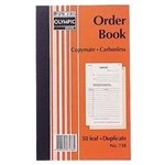 Olympic 738 Order Book Carbonless Duplicate 200X125 50 Leaf