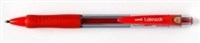 UniBall Laknock Sn100Br Ballpoint Pen Retractable Broad 14Mm Red