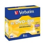 Verbatim Rewritable Dvdrw 47Gb 4X Pack 5