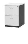 Ys Design Oxley Fc2Wi Filing Cabinet 2 Drawer 476W X 550D X 700Hmm White Ironstone