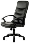 Ys Design Star Executive Chair High Back Black Pu
