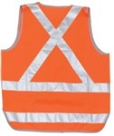 Zions DayNight Hi Vis Safety Vest Large Orange