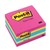 3M 2027Rcr Post-It Memo Cube 76 X 76Mm Summer Brights