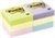 3M 654-Ast Post-It Notes 76X76Mm Assorted Pastel Pack 12