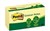 3M 654-Rp Post-It Note Recycled 100 Sheets 73Mm X 73Mm Canary Yellow Pack 12